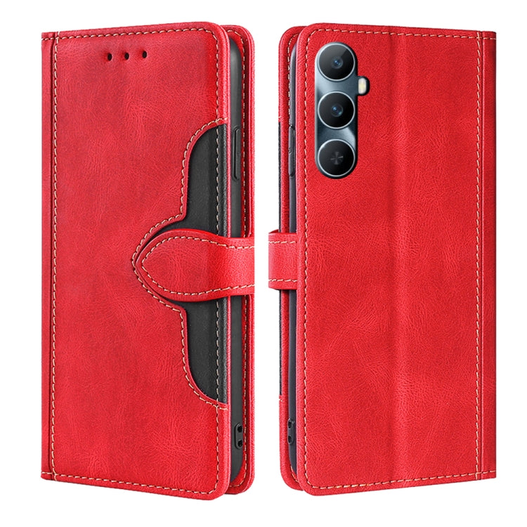 Skin Feel Magnetic Buckle Leather Phone Case, For Realme 12 Pro 5G, For Realme GT5 Pro 5G, For Realme 11 5G, For Realme 11 Pro / 11 Pro+ 5G, For Realme C65 4G, For Realme GT Neo5 SE