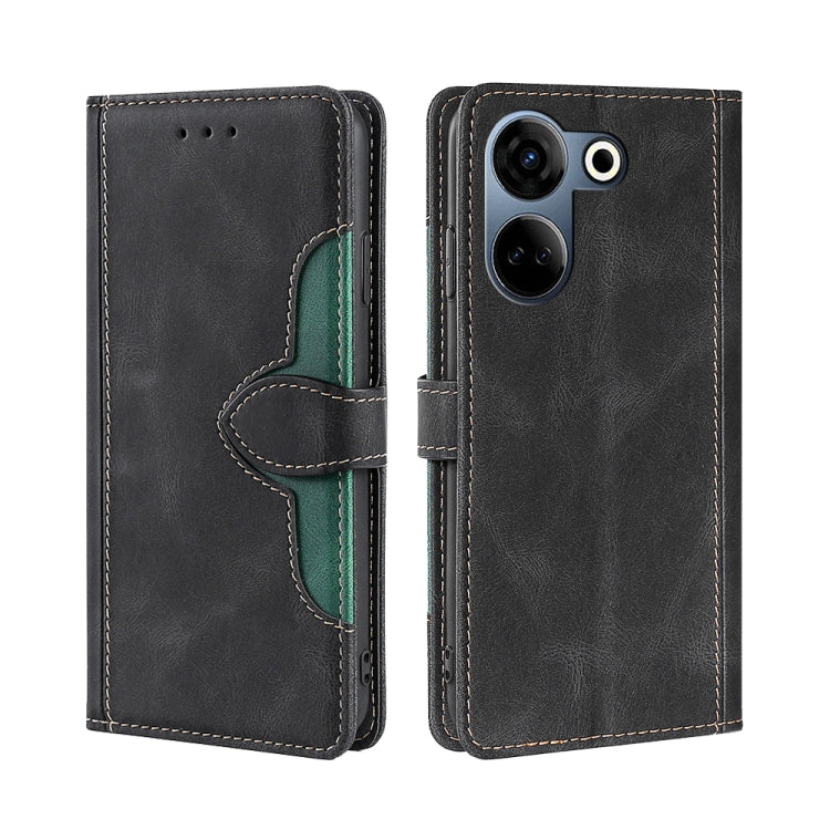 Skin Feel Magnetic Buckle Leather Phone Case, For Tecno Camon 30 Premier 5G, For Tecno Pova 6 Neo 4G, For Tecno Camon 30 Pro 5G, For Tecno Camon 30, For Tecno Camon 20 Premier 5G, For Tecno Camon 20 Pro 5G, For Tecno Camon 20 Pro 4G