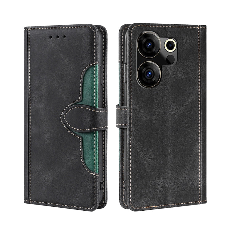 Skin Feel Magnetic Buckle Leather Phone Case, For Tecno Camon 30 Premier 5G, For Tecno Pova 6 Neo 4G, For Tecno Camon 30 Pro 5G, For Tecno Camon 30, For Tecno Camon 20 Premier 5G, For Tecno Camon 20 Pro 5G, For Tecno Camon 20 Pro 4G