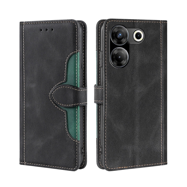Skin Feel Magnetic Buckle Leather Phone Case, For Tecno Camon 30 Premier 5G, For Tecno Pova 6 Neo 4G, For Tecno Camon 30 Pro 5G, For Tecno Camon 30, For Tecno Camon 20 Premier 5G, For Tecno Camon 20 Pro 5G, For Tecno Camon 20 Pro 4G