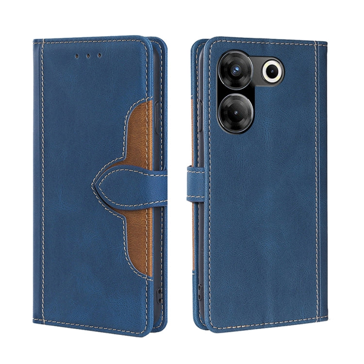 Skin Feel Magnetic Buckle Leather Phone Case, For Tecno Camon 30 Premier 5G, For Tecno Pova 6 Neo 4G, For Tecno Camon 30 Pro 5G, For Tecno Camon 30, For Tecno Camon 20 Premier 5G, For Tecno Camon 20 Pro 5G, For Tecno Camon 20 Pro 4G