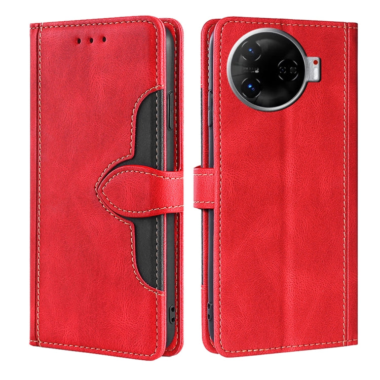 Skin Feel Magnetic Buckle Leather Phone Case, For Tecno Camon 30 Premier 5G, For Tecno Pova 6 Neo 4G, For Tecno Camon 30 Pro 5G, For Tecno Camon 30, For Tecno Camon 20 Premier 5G, For Tecno Camon 20 Pro 5G, For Tecno Camon 20 Pro 4G