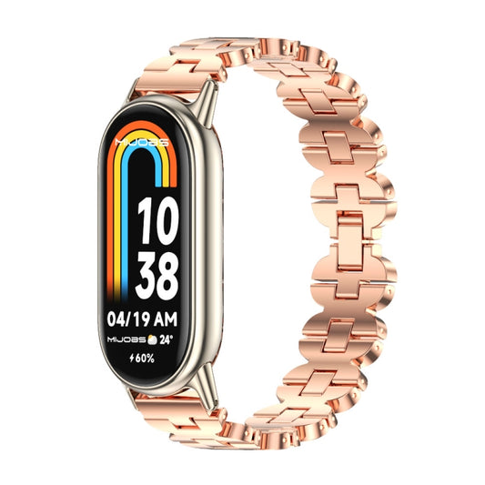 Mijobs Bone Chain Stainless Steel Watch Band