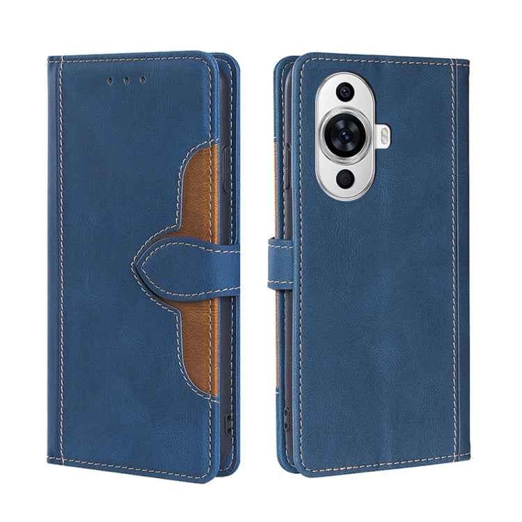 Skin Feel Magnetic Buckle Leather Phone Case, For Huawei nova 11 Pro 4G / 11 Ultra 4G, For Huawei nova 11 4G