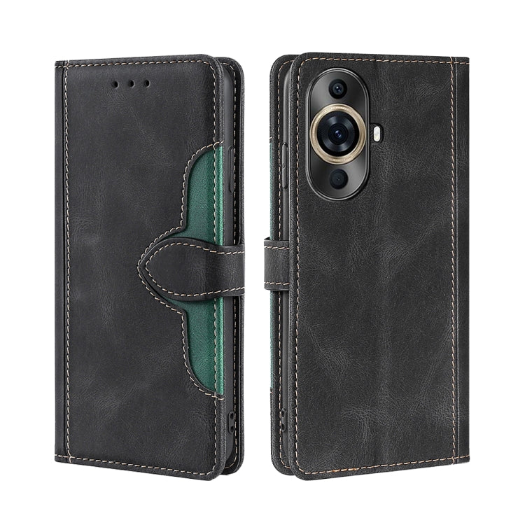 Skin Feel Magnetic Buckle Leather Phone Case, For Huawei nova 12i 4G, For Huawei Pura 70 5G, For Huawei nova 12 5G, For Huawei Enjoy 60 Pro / nova 11i, For Huawi Enjoy 60X, For Huawei nova 11 Pro 4G / 11 Ultra 4G, For Huawei nova 11 4G