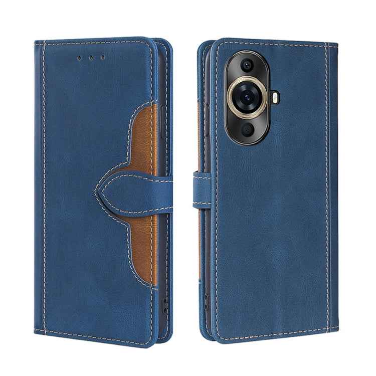 Skin Feel Magnetic Buckle Leather Phone Case, For Huawei nova 11 Pro 4G / 11 Ultra 4G, For Huawei nova 11 4G