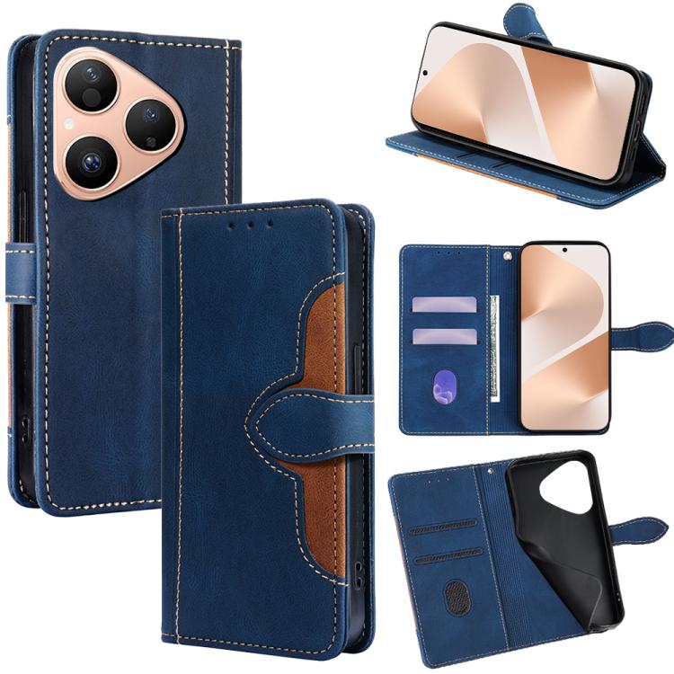 Skin Feel Magnetic Buckle Leather Phone Case, For Huawei Enjoy 90 Pro Max 5G, For Huawei Enjoy 90 Plus 5G, For Huawei nova 15 Ultra, For Huawei nova 15 Pro, For Huawei nova 15, For Huawei Mate 80 Pro Max 5G, For Huawei Mate 80 5G, For Huawei Maimang 40...