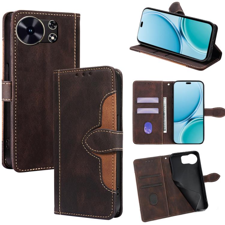 Skin Feel Magnetic Buckle Leather Phone Case, For Huawei Enjoy 90 Pro Max 5G, For Huawei Enjoy 90 Plus 5G, For Huawei nova 15 Ultra, For Huawei nova 15 Pro, For Huawei nova 15, For Huawei Mate 80 Pro Max 5G, For Huawei Mate 80 5G, For Huawei Maimang 40...