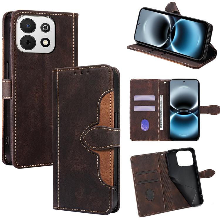 Skin Feel Magnetic Buckle Leather Phone Case, For Huawei Enjoy 90 Pro Max 5G, For Huawei Enjoy 90 Plus 5G, For Huawei nova 15 Ultra, For Huawei nova 15 Pro, For Huawei nova 15, For Huawei Mate 80 Pro Max 5G, For Huawei Mate 80 5G, For Huawei Maimang 40...