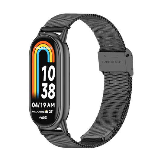 Mijobs Milan Buckle Metal Stainless Steel Watch Band