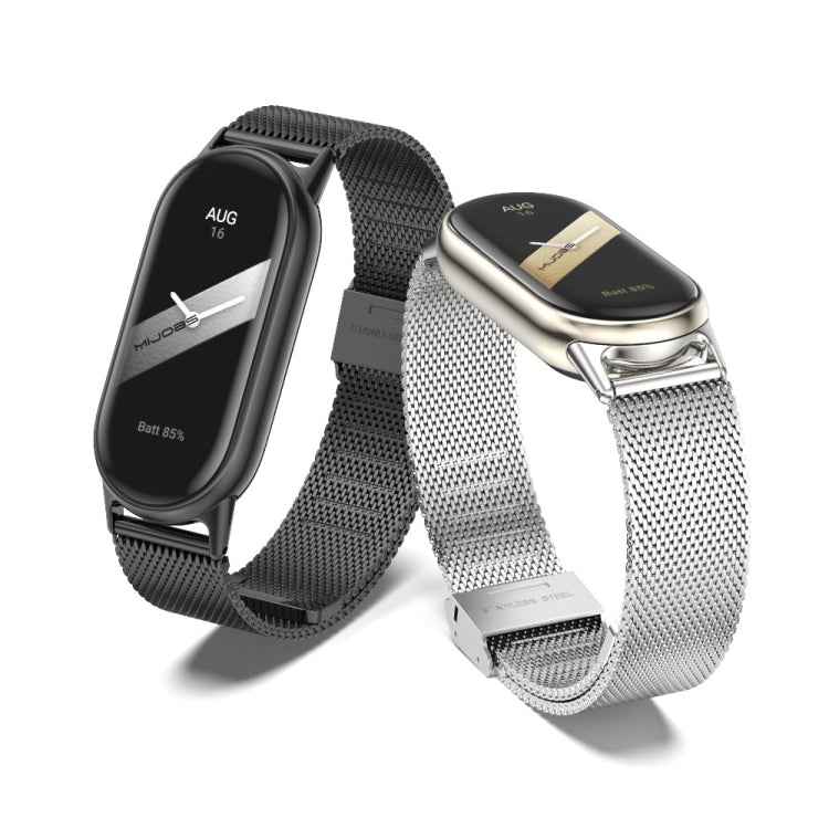 Mijobs Milan Buckle Metal Stainless Steel Watch Band