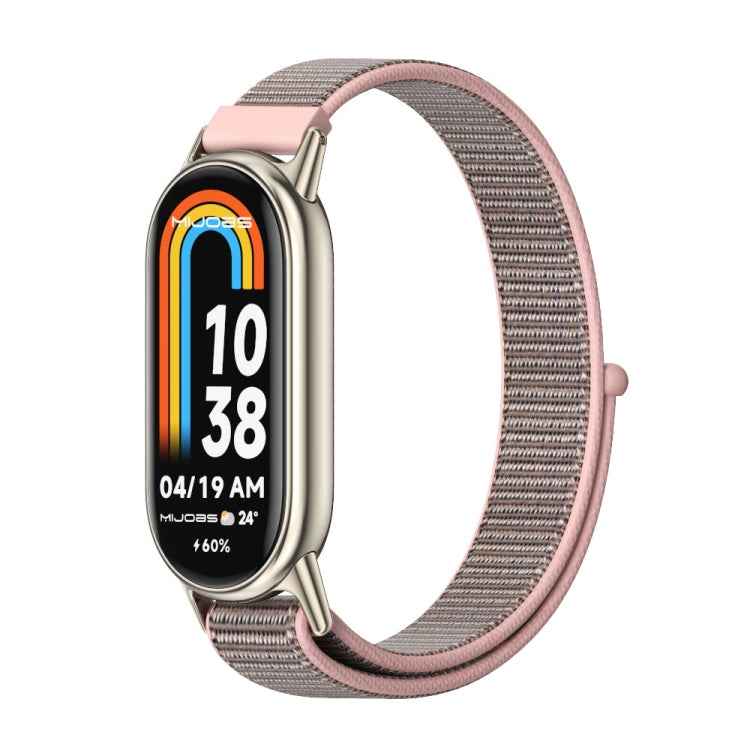 Mijobs Breathable Nylon Loop Watch Band