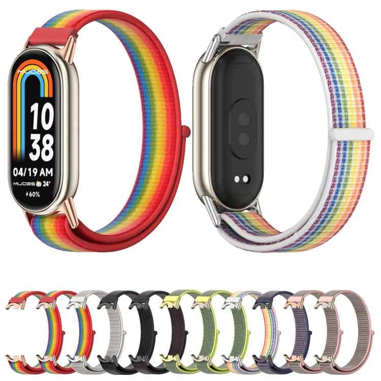 Mijobs Breathable Nylon Loop Watch Band