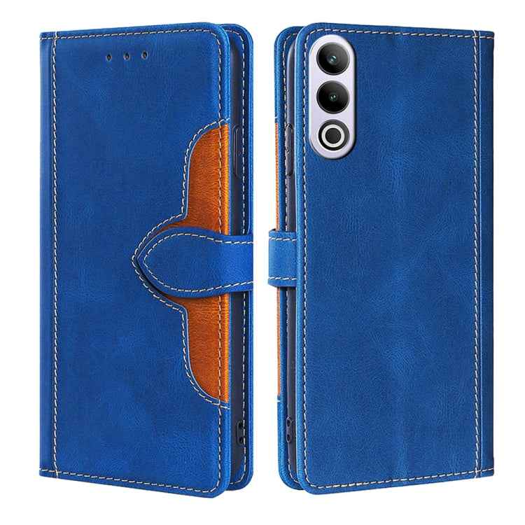 Skin Feel Magnetic Buckle Leather Phone Case