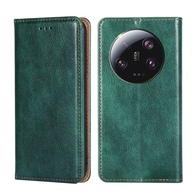 Gloss Oil Solid Color Magnetic Leather Phone Case, For Xiaomi Redmi Note 12S 4G, For Xiaomi Redmi Note 12 Turbo, For Xiaomi 13 Ultra 5G
