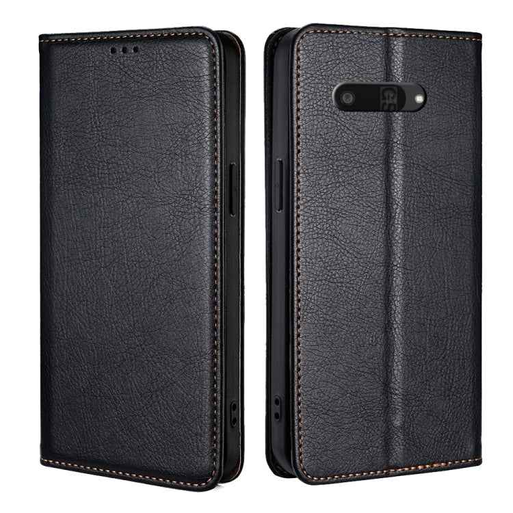 Gloss Oil Solid Color Magnetic Leather Phone Case, For Kyocera Basio Active3, For Kyocera Digno SX4 5G, For Kyocera Digno SX3-KYG02