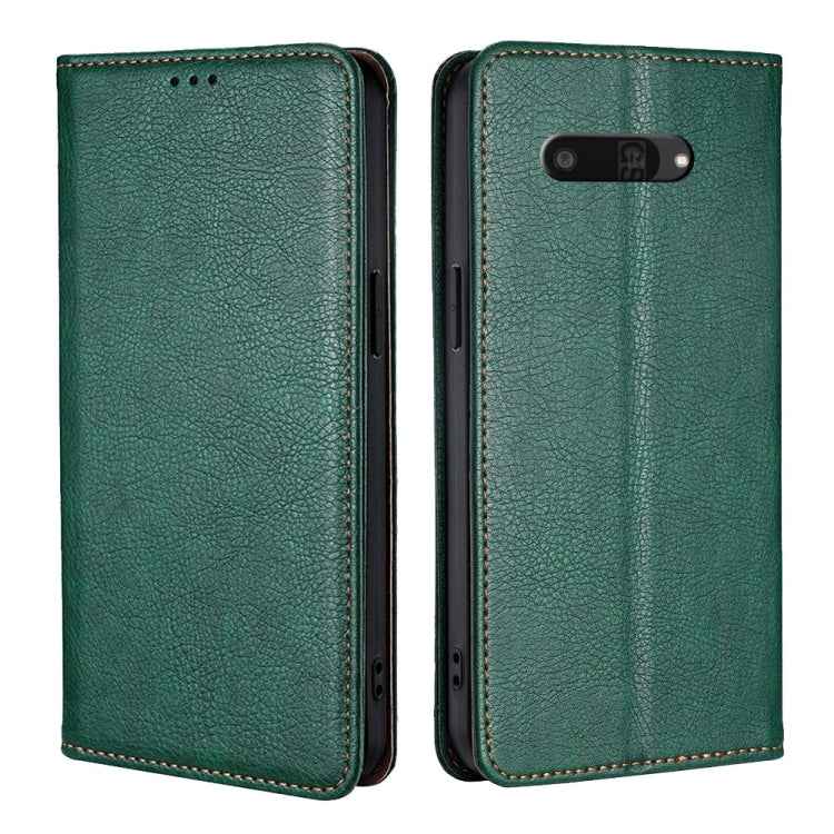 Gloss Oil Solid Color Magnetic Leather Phone Case, For Kyocera Basio Active3, For Kyocera Digno SX4 5G, For Kyocera Digno SX3-KYG02
