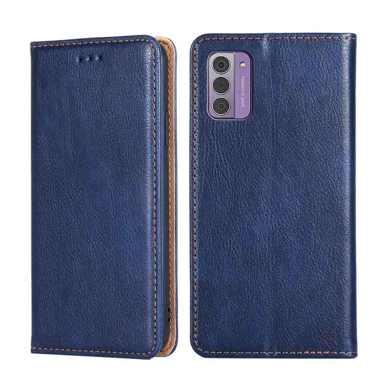 Gloss Oil Solid Color Magnetic Leather Phone Case