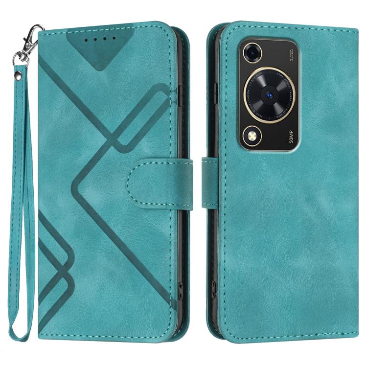 Line Pattern Skin Feel Leather Phone Case, For Huawei Enjoy 80 Plus, For Huawei Pura 80 5G, For Huawei Mate 70 Pro / Mate 70 Pro+, For Huawei Mate 70, For Huawei nova 12i, For Huawei nova 12s, For Huawei nova Y72, For Huawei nova 12 Pro / nova 12 Ultra