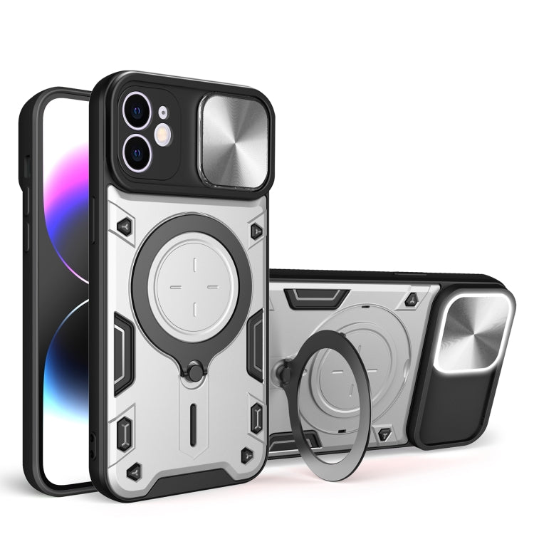 CD Texture Sliding Camshield Magnetic Holder Phone Case, For iPhone 14, For iPhone 14 Pro, For iPhone 14 Pro Max, For iPhone 13 Pro Max, For iPhone 13 Pro, For iPhone 13, For iPhone 12, For iPhone 12 Pro Max
