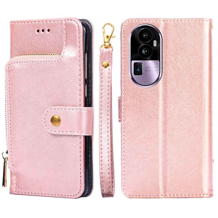 Zipper Bag Leather Phone Case, For OPPO Reno10 Pro+ 5G, For OPPO A1 5G