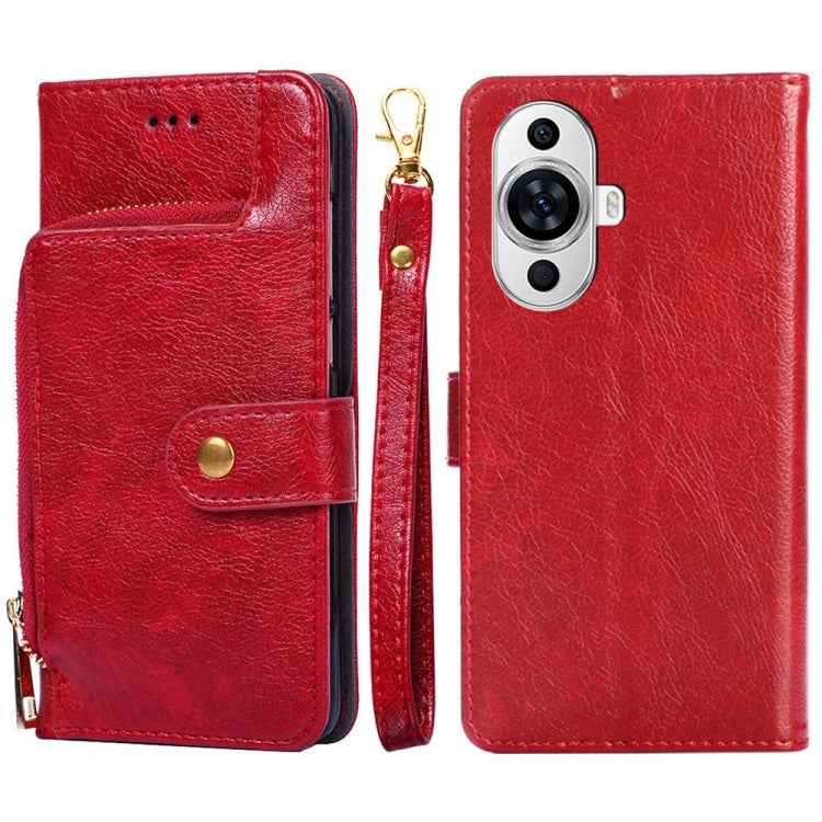 Zipper Bag Leather Phone Case, For Huawei nova 12i 4G, For Huawei Pura 70 5G, For Huawei nova 12 5G, For Huawei nova 11 Pro 4G / 11 Ultra 4G, For Huawei nova 11 4G