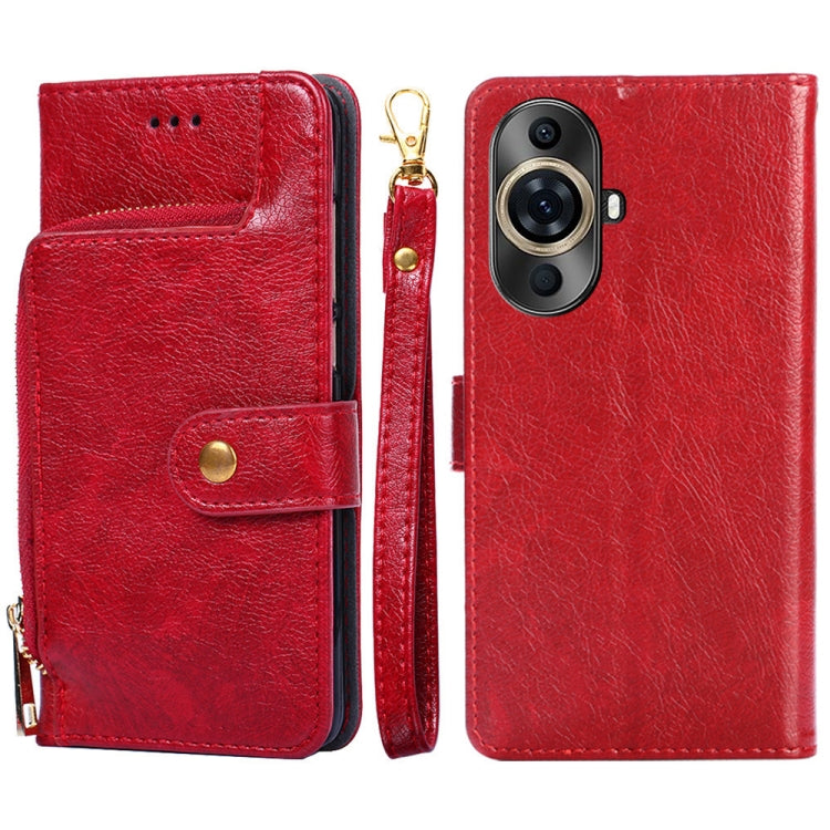 Zipper Bag Leather Phone Case, For Huawei Pura 70 Pro / 70 Pro+ 5G, For Huawei Pura 70 Ultra 5G, For Huawei nova 12i 4G, For Huawei Pura 70 5G, For Huawei nova 12 5G, For Huawei nova 11 Pro 4G / 11 Ultra 4G, For Huawei nova 11 4G