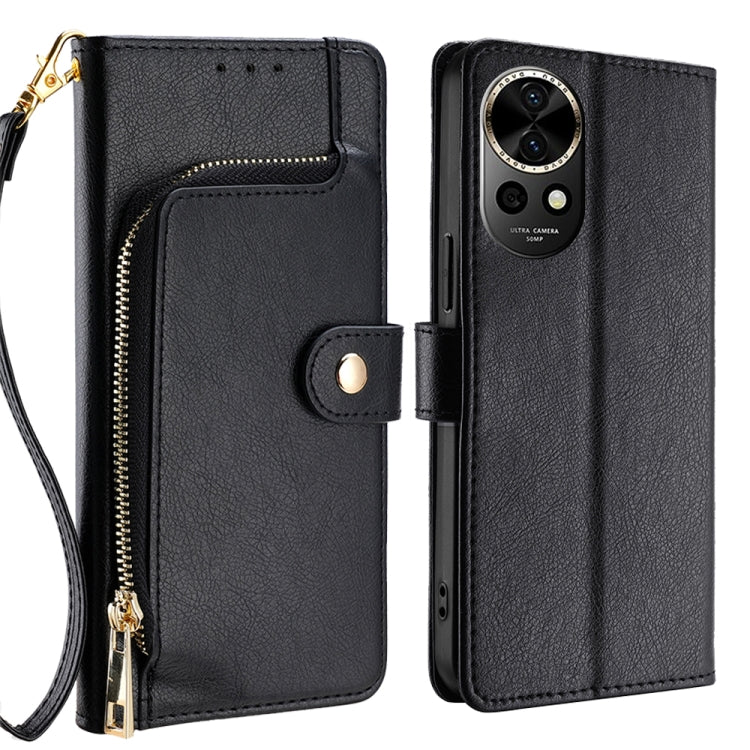 Zipper Bag Leather Phone Case, For Huawei Pura 70 Pro / 70 Pro+ 5G, For Huawei Pura 70 Ultra 5G, For Huawei nova 12i 4G, For Huawei Pura 70 5G, For Huawei nova 12 5G, For Huawei nova 11 Pro 4G / 11 Ultra 4G, For Huawei nova 11 4G