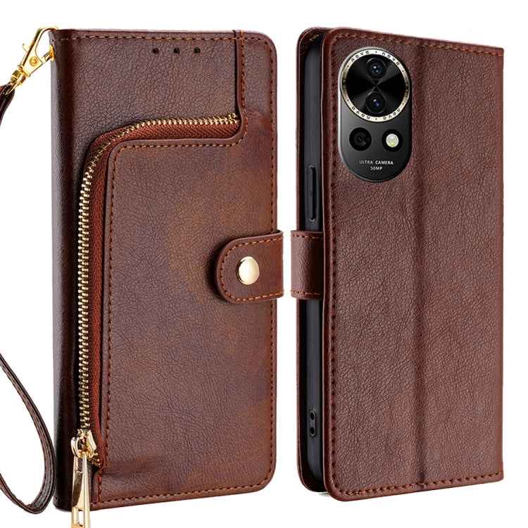 Zipper Bag Leather Phone Case, For Huawei nova 12i 4G, For Huawei Pura 70 5G, For Huawei nova 12 5G, For Huawei nova 11 Pro 4G / 11 Ultra 4G, For Huawei nova 11 4G