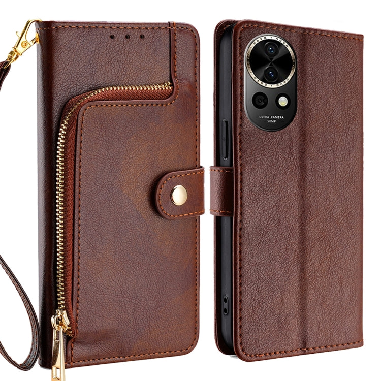 Zipper Bag Leather Phone Case, For Huawei Pura 70 Pro / 70 Pro+ 5G, For Huawei Pura 70 Ultra 5G, For Huawei nova 12i 4G, For Huawei Pura 70 5G, For Huawei nova 12 5G, For Huawei nova 11 Pro 4G / 11 Ultra 4G, For Huawei nova 11 4G