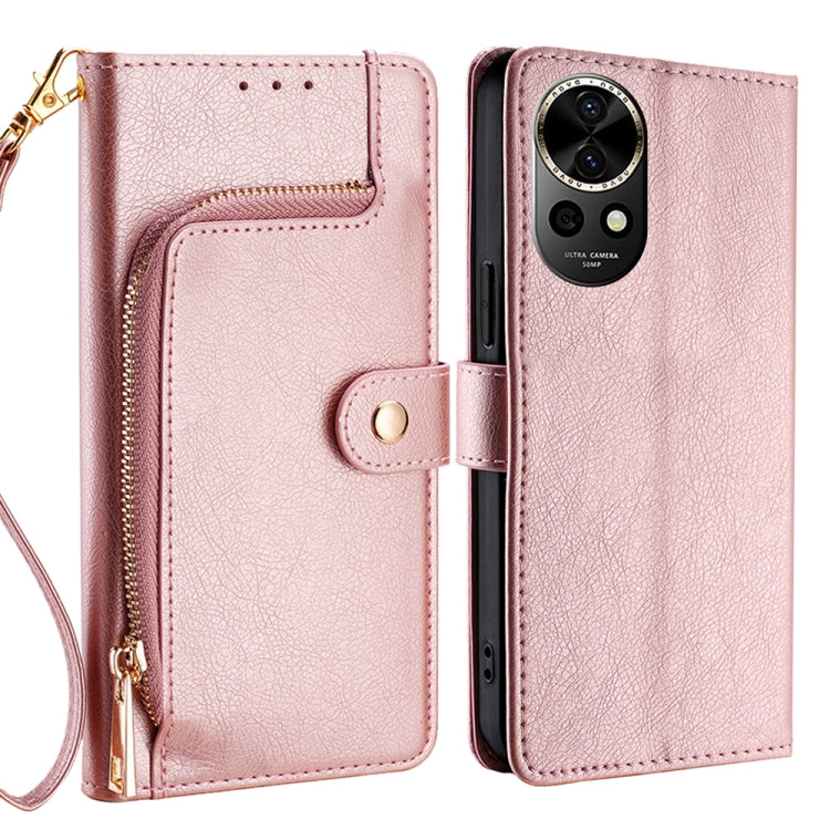 Zipper Bag Leather Phone Case, For Huawei Pura 70 Pro / 70 Pro+ 5G, For Huawei Pura 70 Ultra 5G, For Huawei nova 12i 4G, For Huawei Pura 70 5G, For Huawei nova 12 5G, For Huawei nova 11 Pro 4G / 11 Ultra 4G, For Huawei nova 11 4G