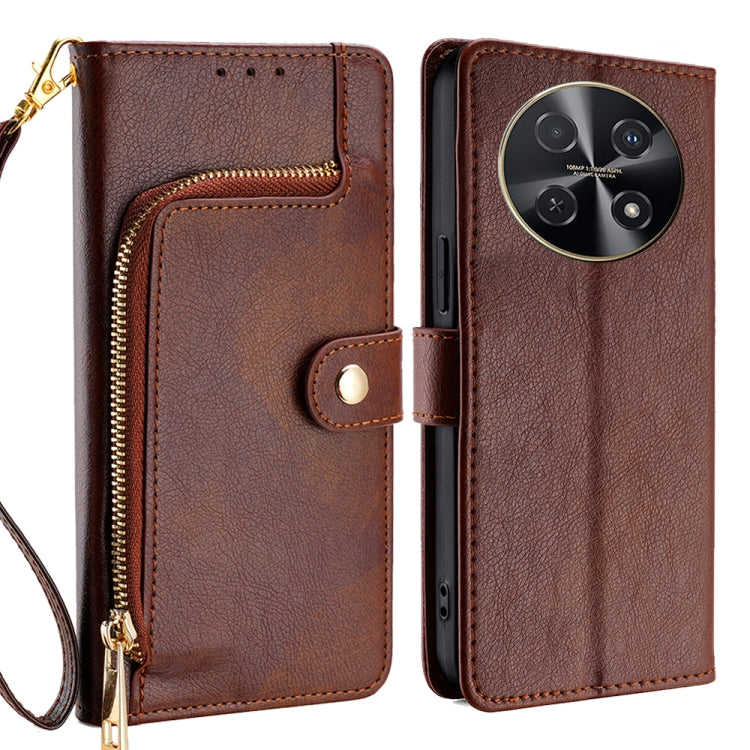 Zipper Bag Leather Phone Case, For Huawei Pura 70 Pro / 70 Pro+ 5G, For Huawei Pura 70 Ultra 5G, For Huawei nova 12i 4G, For Huawei Pura 70 5G, For Huawei nova 12 5G, For Huawei nova 11 Pro 4G / 11 Ultra 4G, For Huawei nova 11 4G