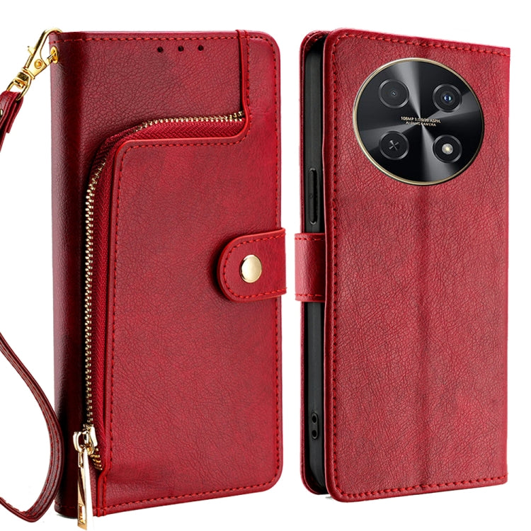 Zipper Bag Leather Phone Case, For Huawei Pura 70 Pro / 70 Pro+ 5G, For Huawei Pura 70 Ultra 5G, For Huawei nova 12i 4G, For Huawei Pura 70 5G, For Huawei nova 12 5G, For Huawei nova 11 Pro 4G / 11 Ultra 4G, For Huawei nova 11 4G