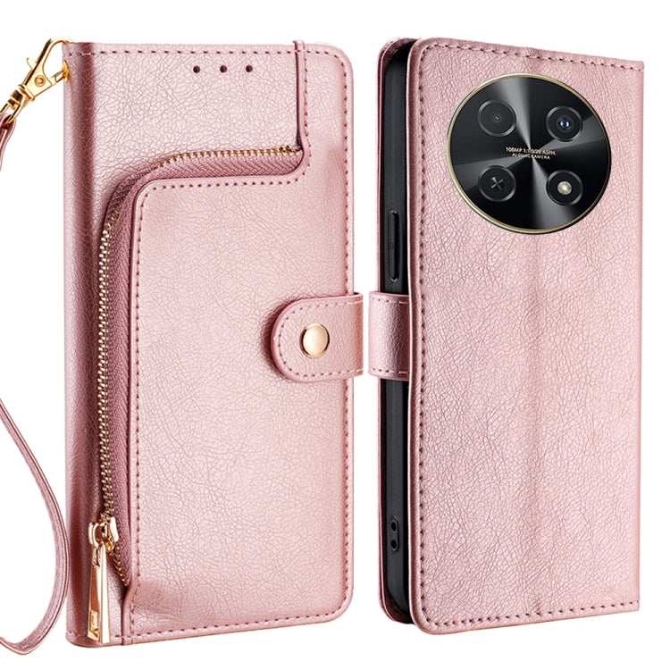 Zipper Bag Leather Phone Case, For Huawei Pura 70 Pro / 70 Pro+ 5G, For Huawei Pura 70 Ultra 5G, For Huawei nova 12i 4G, For Huawei Pura 70 5G, For Huawei nova 12 5G, For Huawei nova 11 Pro 4G / 11 Ultra 4G, For Huawei nova 11 4G