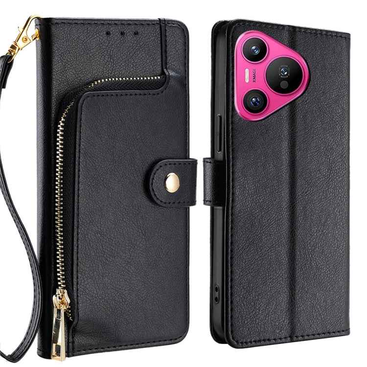 Zipper Bag Leather Phone Case, For Huawei nova 12i 4G, For Huawei Pura 70 5G, For Huawei nova 12 5G, For Huawei nova 11 Pro 4G / 11 Ultra 4G, For Huawei nova 11 4G