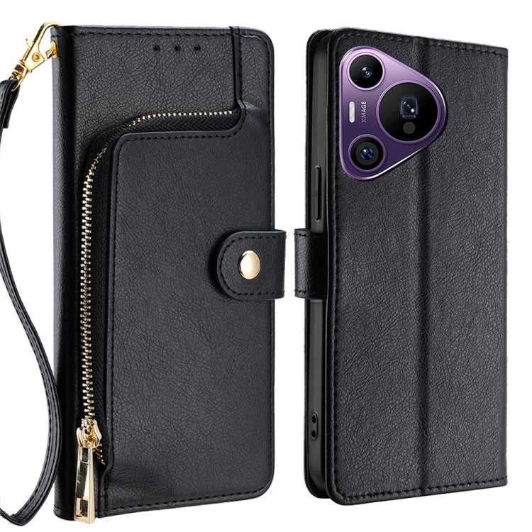 Zipper Bag Leather Phone Case, For Huawei Pura 70 Pro / 70 Pro+ 5G, For Huawei Pura 70 Ultra 5G, For Huawei nova 12i 4G, For Huawei Pura 70 5G, For Huawei nova 12 5G, For Huawei nova 11 Pro 4G / 11 Ultra 4G, For Huawei nova 11 4G