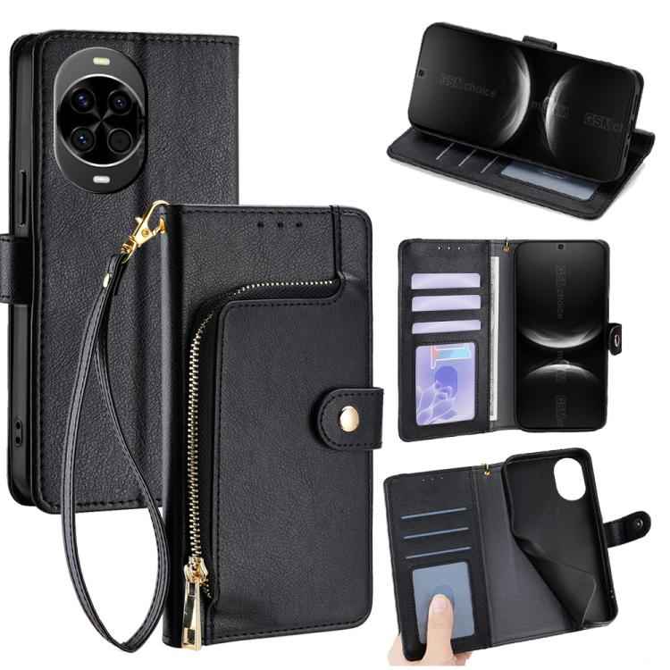 Zipper Bag Leather Phone Case