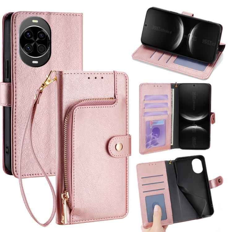 Zipper Bag Leather Phone Case