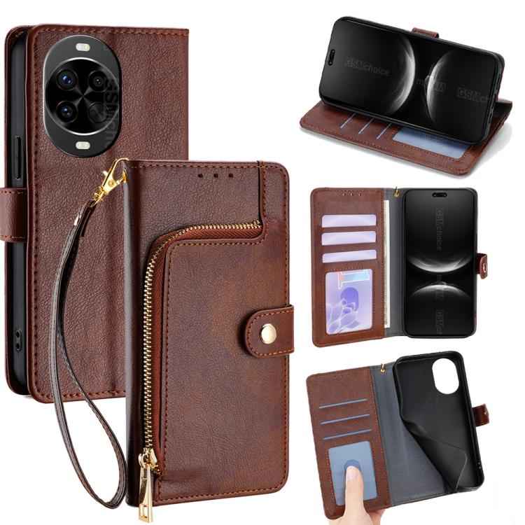 Zipper Bag Leather Phone Case