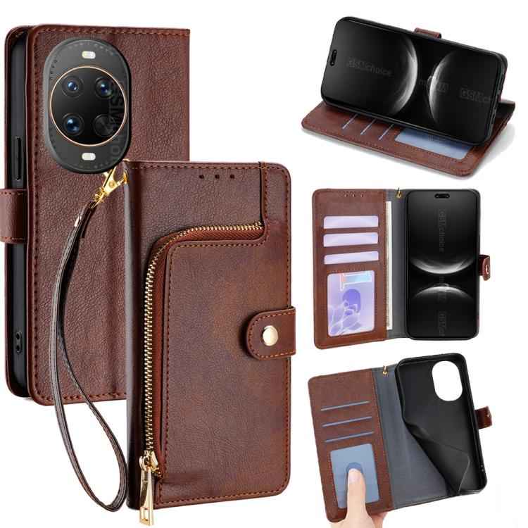 Zipper Bag Leather Phone Case