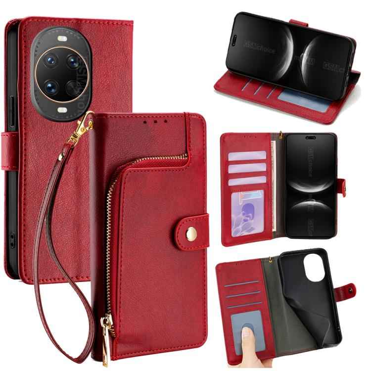 Zipper Bag Leather Phone Case
