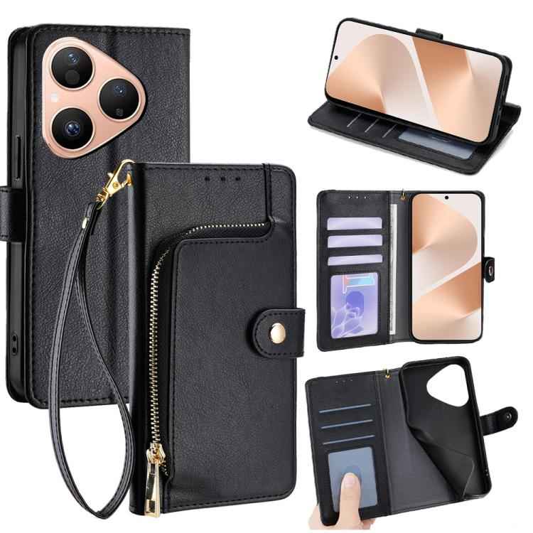 Zipper Bag Leather Phone Case