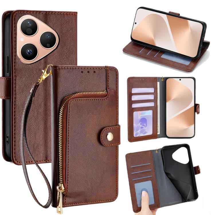 Zipper Bag Leather Phone Case