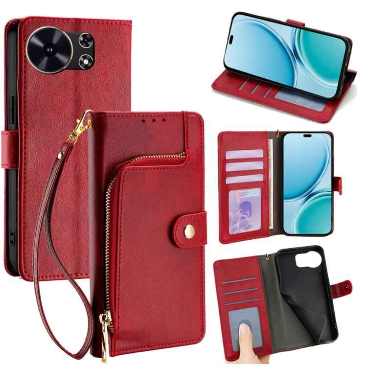 Zipper Bag Leather Phone Case