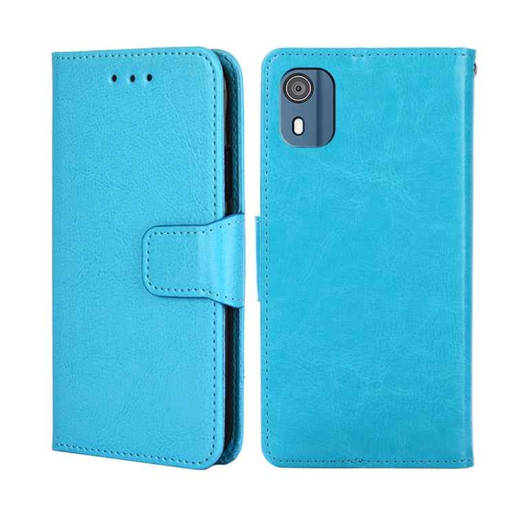 Crystal Texture Leather Phone Case