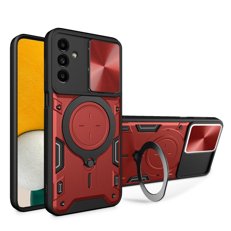 CD Texture Sliding Camshield Magnetic Holder Phone Case, For Samsung Galaxy S22 5G, For Samsung Galaxy A13 5G, For Samsung Galaxy A03s, For Samsung Galaxy A53, For Samsung Galaxy S21 5G, For Samsung Galaxy S21+ 5G, For Samsung Galaxy S21 Ultra 5G