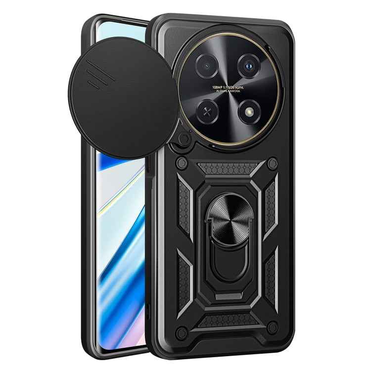 Sliding Camera Cover Design TPU+PC Phone Case, For Huawei nova 12i 4G Global