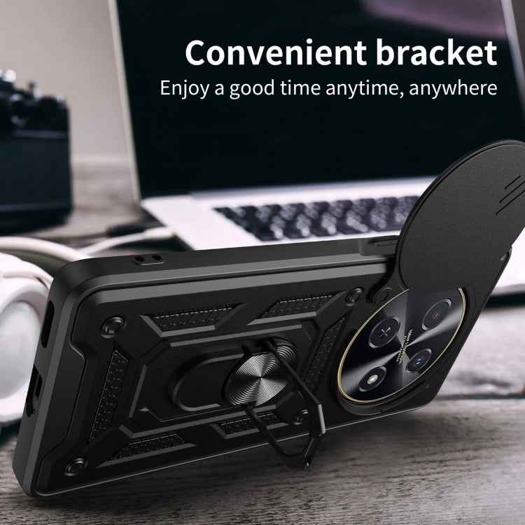 Sliding Camera Cover Design TPU+PC Phone Case, For Huawei nova 12i 4G Global