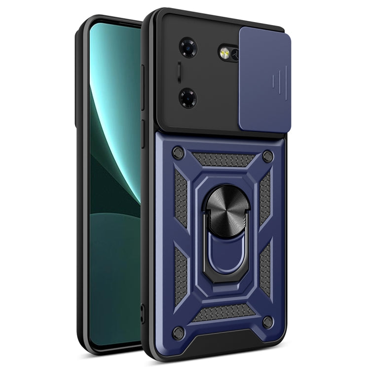 Sliding Camera Cover Design TPU+PC Phone Case, For Tecon Pova 5, For Tecno Spark 10 Pro