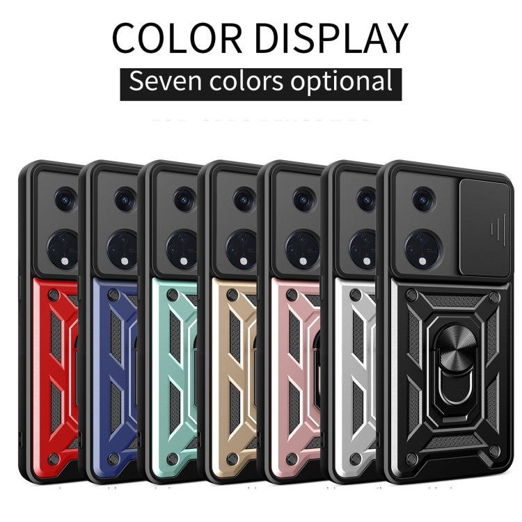 Sliding Camera Cover Design TPU+PC Phone Case, For Tecon Pova 5, For Tecno Spark 10 Pro